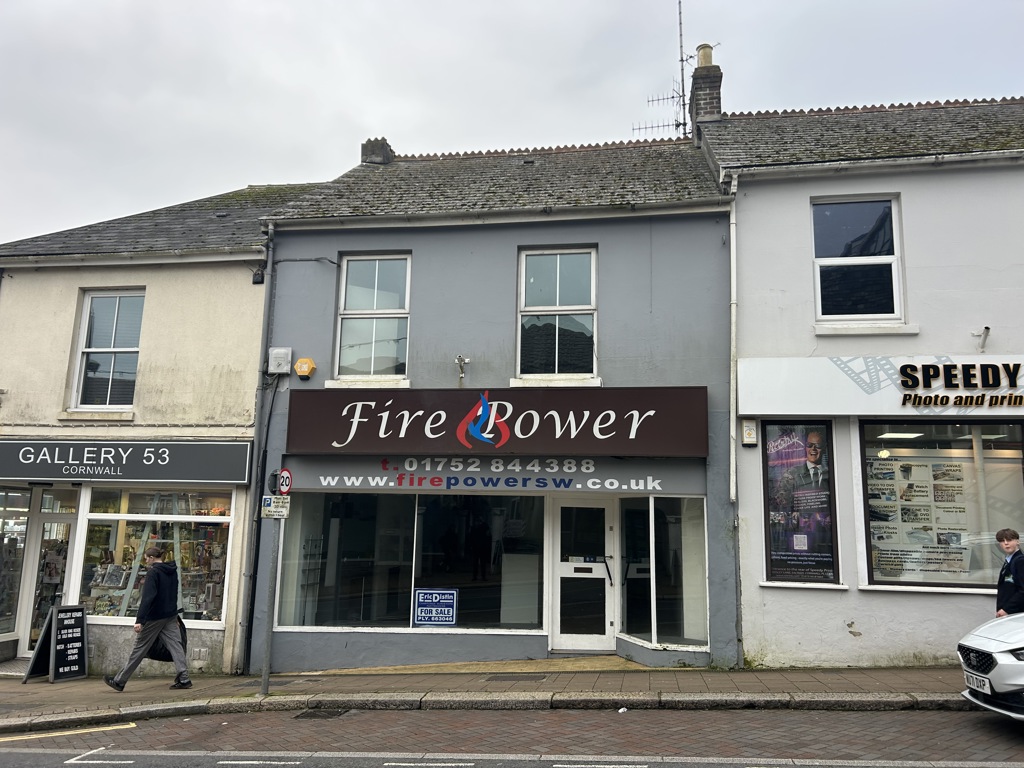 123 Fore Street, Saltash, Cornwall, PL12 - Stratton Creber Commercial | Commercial property agents Plymouth, Exeter Truro