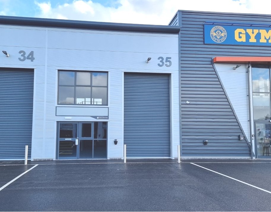 Unit 35, Skypark, Phase II, Dakota Way, Exeter Airport , Exeter, EX5 2FW - Stratton Creber Commercial | Commercial property agents Plymouth, Exeter Truro