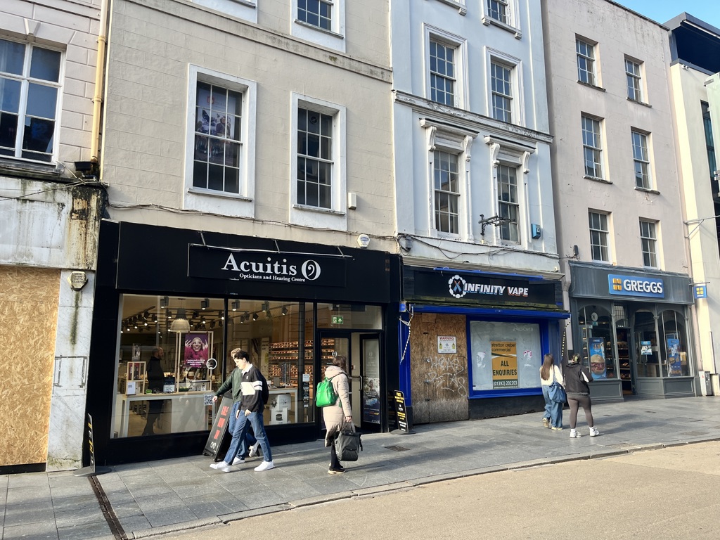 194 High Street, Exeter, Devon, EX4 3DU - Stratton Creber Commercial | Commercial property agents Plymouth, Exeter Truro