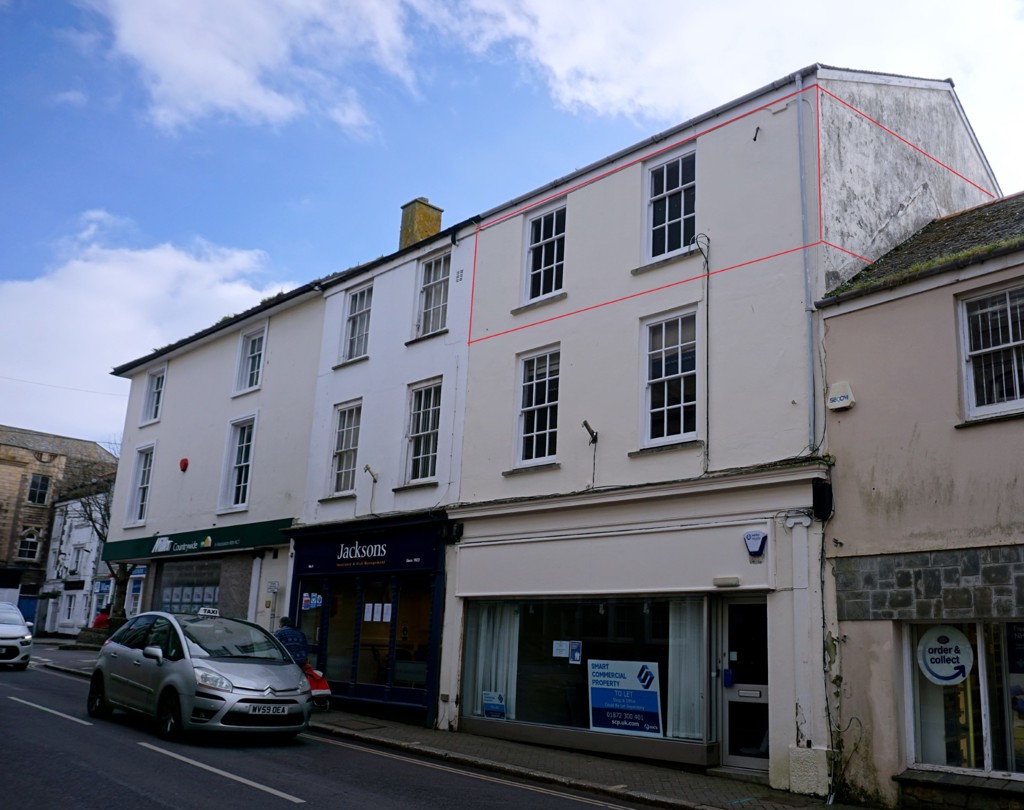 Top Floor, 2 Alverton Street, Penzance, Cornwall, TR18 - Stratton Creber Commercial | Commercial property agents Plymouth, Exeter Truro
